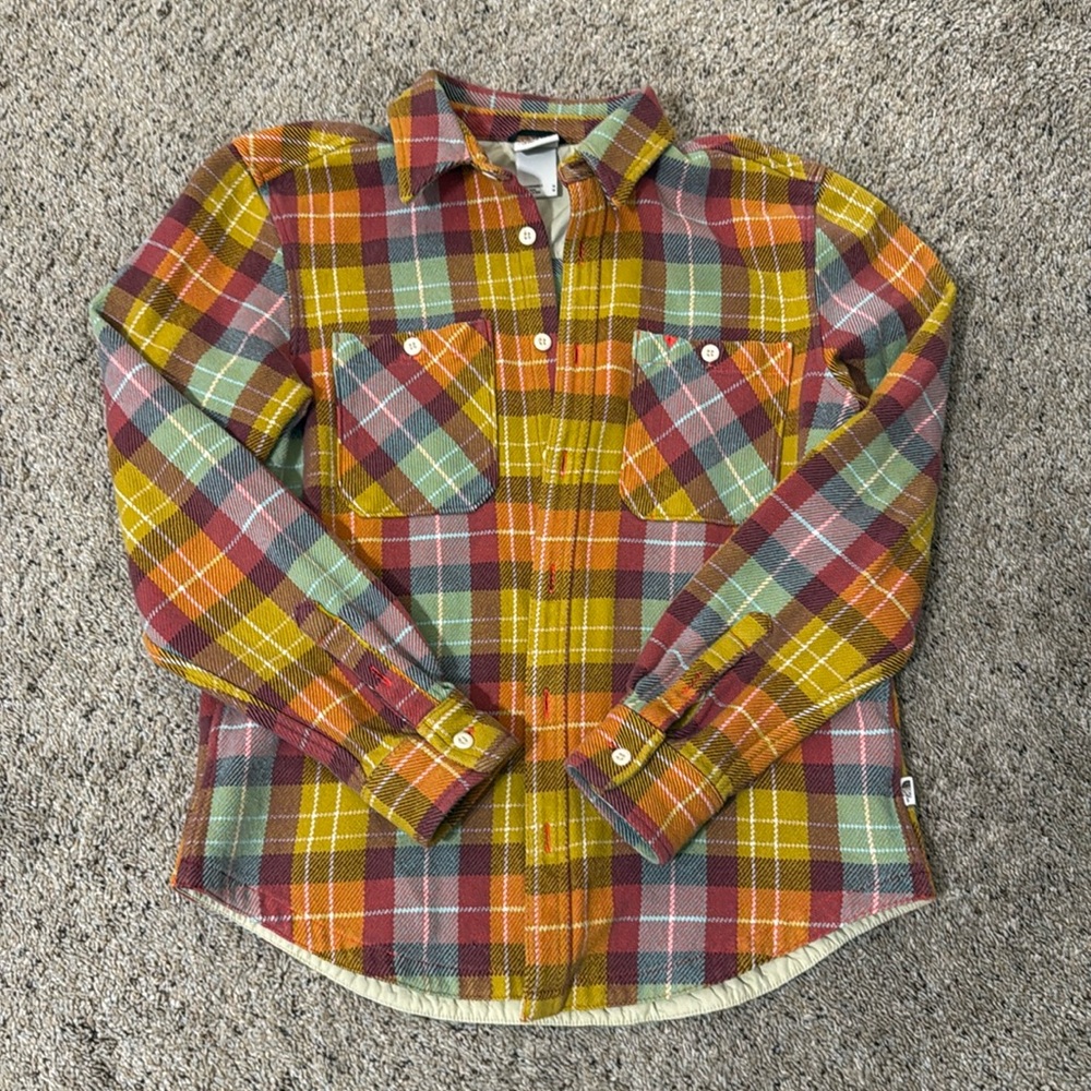 Men’s The North Face flannel shirt/jacket
